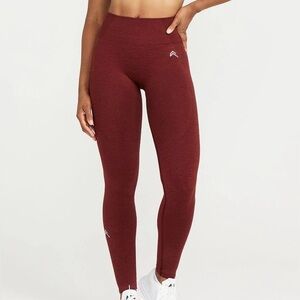 🆕 ONER Active 1st birthday ROSEWOOD leggings long length AND hair scrunchies